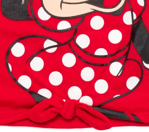 Miniatura 6 de Disney Minnie Mouse - Conjunto de camiseta con estampado de peplum para niñas y niños pequeños