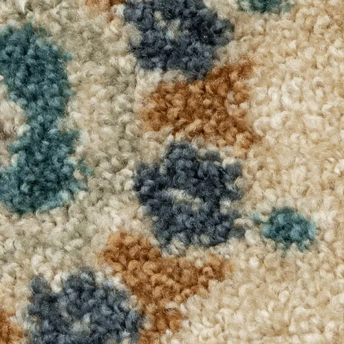 Miniatura 8 de Maples Rugs Reggie Floral Runner - Alfombra para pasillo, fabricada en Estados Unidos, lavable, antideslizante, alfombra interior para cocina, Beige