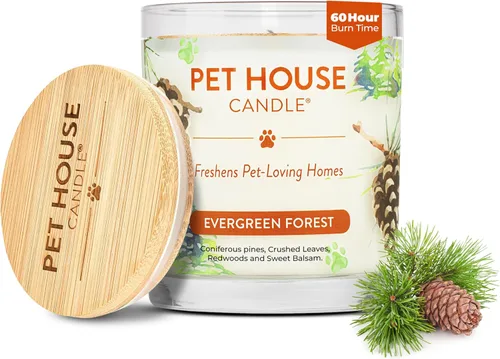 Miniatura 13 de One Fur All, Pet House - Vela 100 % cera de soja, eliminador de olores de mascotas para el hogar, velas aromáticas, no tóxicas y ecológicas