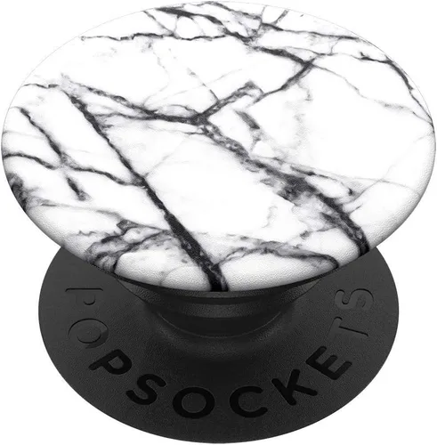 Miniatura 12 de PopSockets - Agarre para teléfono con soporte expandible, agarre adhesivo, mármol Lutz de oro rosa Mármol rosa