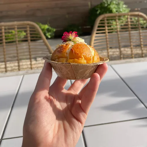 Miniatura 2 de TAPARI - Mini cuencos desechables, paquete de 20 mini cuencos de hojas, 4 pulgadas, resistentes y ecológicos, cuencos compostables y biodegradables