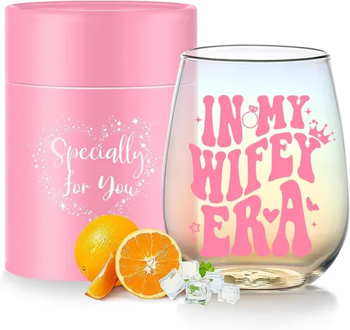 Miniatura 21 de Yalucky Regalos de amistad para mujeres, copas de vino, regalos de cumpleaños personalizados para amigos, hombres, regalos especiales para amigos
