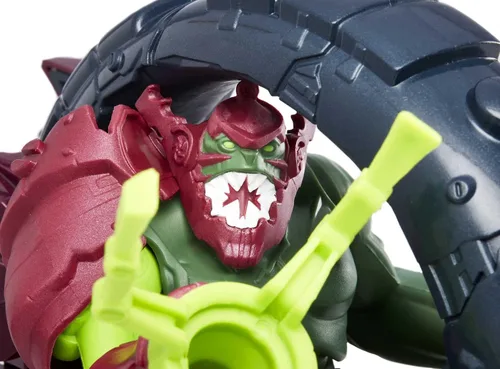 Miniatura 3 de He-Man and The Masters of the Universe Trap Jaw & Vehicle Set, vehículo con figura de acción de 5.5 pulgadas y accesorio inspirado en la serie