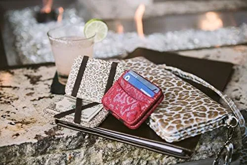 Miniatura 3 de CoFi Magic Wallet - Cuero auténtico de grano completo hecho a mano - Más de 12 patrones únicos, Negro -, Moderno