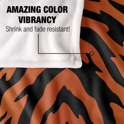 Miniatura 4 de LOGOVISION Tiger Print Silky Touch Super Soft Throw Blanket 36" x 58