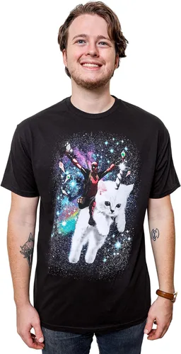 Miniatura 2 de Marvel Deadpool Space Trip Unicorn Kitty - Camiseta para adulto