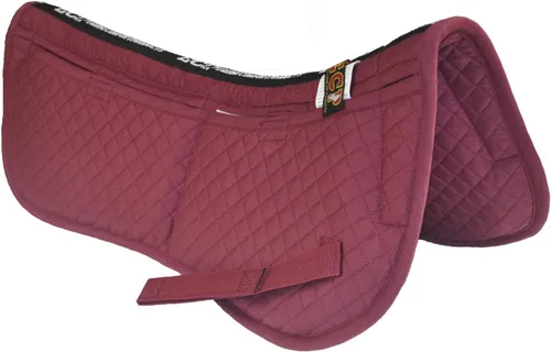 Miniatura 6 de ECP Equine Comfort Products Correction Half Saddle Pad con espuma viscoelástica ajustable