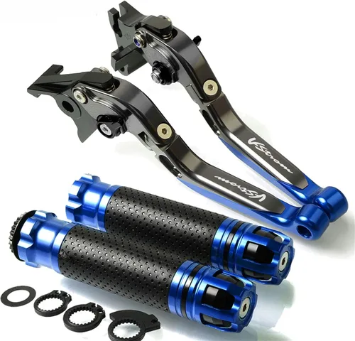 Miniatura 18 de for Suzuki V-Strom 2002-2016 2015 2014 20132 012 2011 2010 V-Strom Motorcycle Brake Handle Adjustable Brake Clutch Lever Handbar (Color : 1)