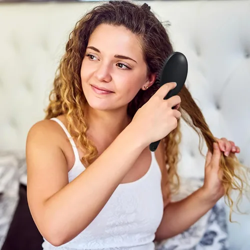 Miniatura 3 de Juego de 6 peines desenredantes para mujeres y hombres, para cabello liso, rizado y todo tipo de cabello