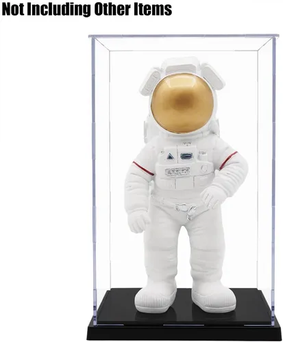 Miniatura 2 de Odoria Caja transparente de 8 pulgadas para trofeo de estatua de 6 pulgadas de alto - Protector acrílico para figuras de muñecas a escala 1/12