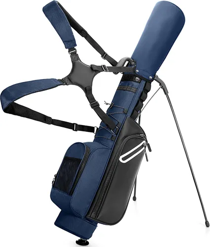 Miniatura 9 de GOBUROS Golf Stand Bag Fit Up to 7 Clubs, Compact Design for Par 3 Courses and Driving Range, Lightweight Pitch and Putt Golf Bag, with Padded