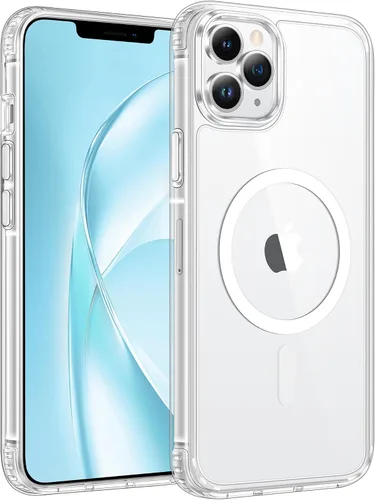 Miniatura 332 de FNTCASE - Funda para iPhone 16 Pro: magnética, mate, translúcida, de grado militar, protectora contra caídas, resistente, fina, duradera y a prueba