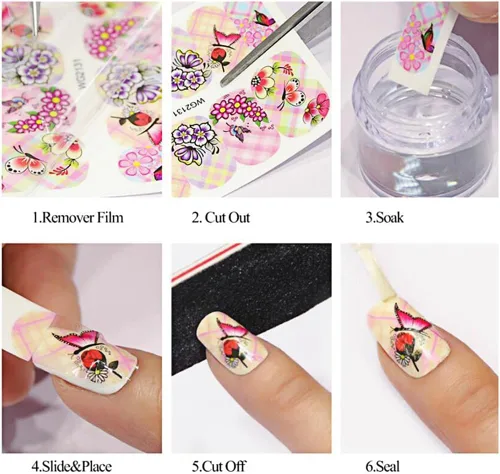 Miniatura 7 de 12 hojas de calcomanías de uñas de otoño de Acción de Gracias para arte de uñas, hojas de arce, calcomanías de calabaza para uñas de transferencia