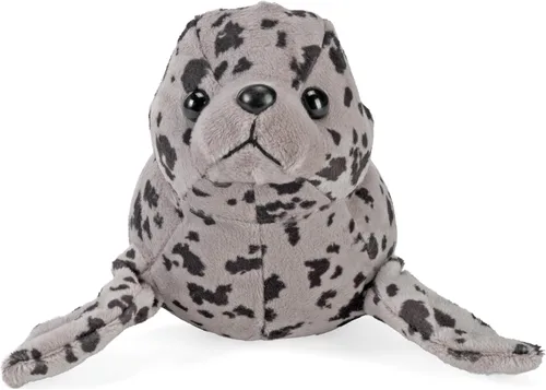 Miniatura 2 de Wild Republic Wild Calls Harbor Seal, sonido de animal auténtico, animal de peluche, 8 pulgadas, regalo para niños, juguete de peluche, botellas