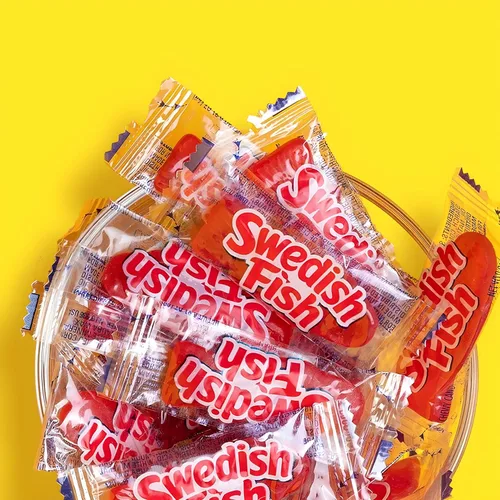 Miniatura 7 de Golosina Swedish Fish, paquetes individuales, 0.21 onzas