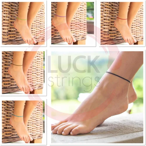Miniatura 39 de Tobillera de cordón para hombres, mujeres, adolescentes y adultos, unisex, pulsera de tobillo para surfistas, playa, tobilleras, impermeables