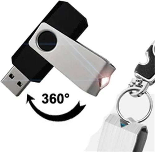 Miniatura 4 de KEXIN Unidad flash de 128 GB, paquete de 5 unidades USB 2.0 USB 2.0, memoria USB, color negro