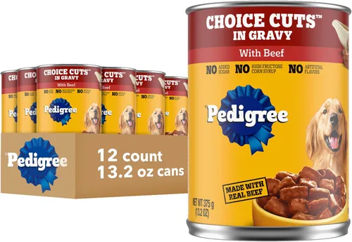 Miniatura 19 de Alimento húmedo para perros adultos Pedigree, trocittos de carne con salsa