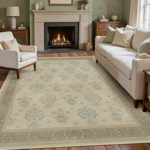 Miniatura 51 de GENIMO Alfombra antideslizante de 2 x 6 pies, lavable para pasillos de cocina, alfombras de cocina modernas abstractas, alfombra ligera de pelo bajo