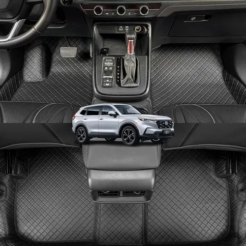 Miniatura 7 de EKR Alfombras personalizadas para Honda CRV 2012-2016, alfombrilla de lujo para el suelo del automóvil de la fila delantera y segunda fila