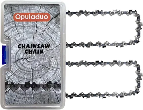Miniatura 6 de 2 cadenas de motosierra de 14 pulgadas para motosierra SKIL CS4555-10, cadena de repuesto de 14 pulgadas para motosierra Kobalt KCS 4040-06 40v