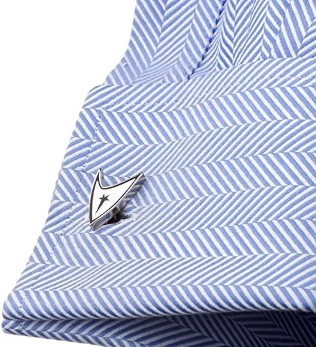 Miniatura 2 de Cufflinks Inc. Gemelos Star Trek Sheild para hombre