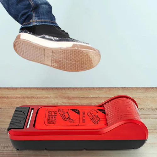 Miniatura 2 de Máquina de película para zapatos, 22.83 x 9.65 x 5.91 pulgadas, dispensador automático de cubiertas de zapatos, dispensador portátil para zapatos