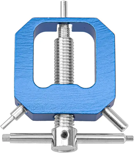 Miniatura 5 de ShareGoo - Extractor de engranajes de motor a control remoto, herramienta universal para extractor de dientes de piñón, compatible con HSP HPI Azul