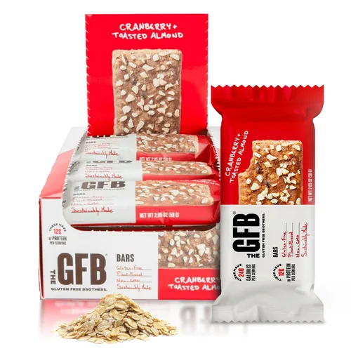 Miniatura 8 de The GFB Barras de Proteína de Avena y Pasas - Sin Gluten, a Base de Plantas, Sin OGM, Fabricadas de Forma Sostenible – Ridículamente Sabrosas