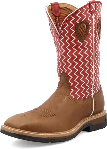 Miniatura 142 de Twisted X Botas Tech X para hombre de 12 pulgadas, botas occidentales casuales para hombre