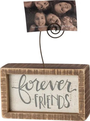 Miniatura 8 de Primitives by Kathy Cartel de decoración del hogar con letras de «Good Friends Are Like Stars», 8 x 7 pulgadas Los buenos amigos son como estrellas