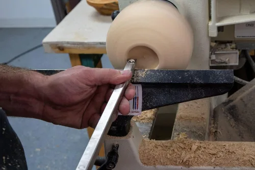 Miniatura 4 de Simple Woodturning Tools - Herramienta de torno de madera más áspera y simple de carburo más mango intercambiable de agarre de espuma de 17