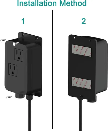 Miniatura 5 de KANARY Kit de interruptor de aire cuadrado de eliminación de basura, botón de latón para triturador de desechos, seguro para manos mojadas y Níquel
