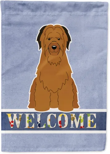 Miniatura 177 de Caroline's Treasures BB5622GF Airedale - Bandera de bienvenida para jardín, bandera decorativa para patio, exteriores, patio, parterres