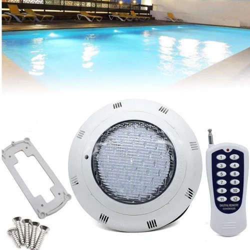 Miniatura 5 de Luz de piscina de 12 V 36 W subacuática con cambio de color LED RGB con luz LED sumergible remota impermeable LED luz de piscina enterrada