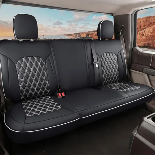 Miniatura 22 de Huidasource Fundas de asiento para Chevy Silverado 1500, fundas de asiento Silverado, GMC Sierra Pickup 1500 2007-2013 y 2019-2025, 2500HD 3500HD