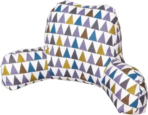 Miniatura 14 de Almohada de lectura con brazos Soporte de espalda para sentarse en la cama/sofá cuello, lumbar y cojín de apoyo de espalda baja coxis