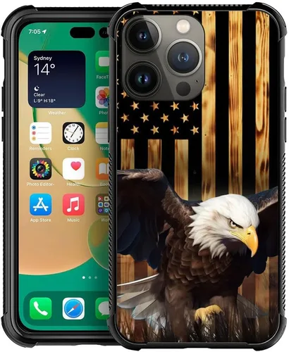 Miniatura 16 de Funda compatible con iPhone 12 Mini, fundas para mujeres y niñas, a prueba de golpes, antiarañazos, Betsy Ross de 13 estrellas, bandera Betsy Ross