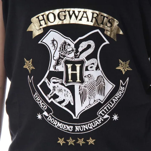 Miniatura 4 de Harry Potter Hogwarts House Crest Racerback - Conjunto de pijama para niña grande