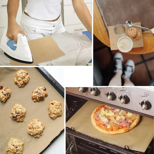 Miniatura 7 de Hoja de teflón para prensa de calor, paquete de 15 hojas de cubierta de transferencia de calor selizo resistentes al calor para Cricut Iron HTV