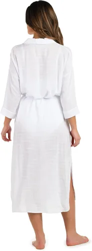 Miniatura 16 de La Blanca Vestido midi para cubrir el traje de baño para mujer