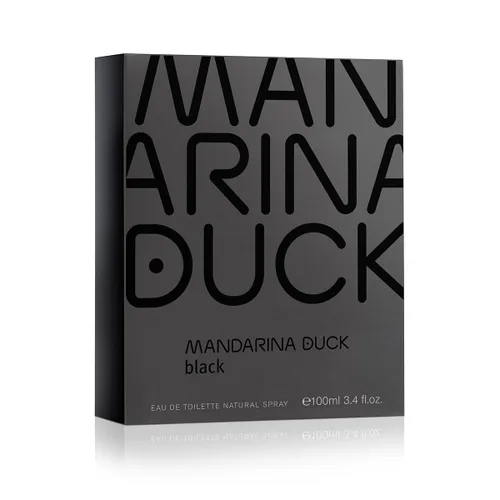Miniatura 3 de Mandarina Duck Black Eau De Toilette Spray para hombre, 3.4 onzas