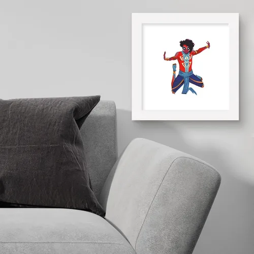 Miniatura 3 de Trends International Gallery Pops Spider-Man: Across the Spider-Verse - Póster de pared de Pavitr Prabhakar de Spider-Man, 12 x 12 pulgadas, versión