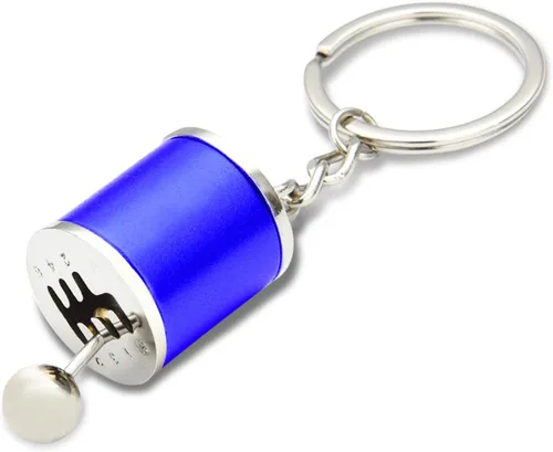 Miniatura 11 de Llavero de palanca de cambios de automóvil, creativo llavero de palanca de cambios de transmisión manual de 6 velocidades, mini llavero de palanca