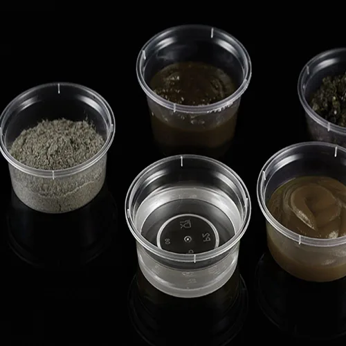 Miniatura 3 de SLSON Paquete de 100 tazas de comida y agua Gecko - Vasos de repisa para reptiles, gusanos, alimentador de gusanos de harina, para lagarto