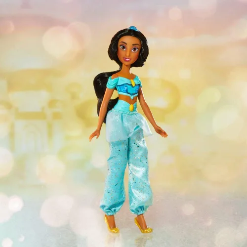 Miniatura 2 de Disney Princess Royal Shimmer - Muñeca de jazmín con falda y accesorios, juguete para niños a partir de 3 años