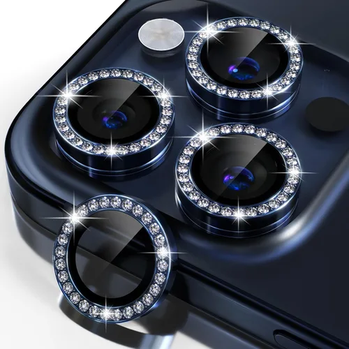Miniatura 8 de Misea Compatible con iPhone 17 Pro/iPhone 17 Pro Max Protector de Lente de Cámara Brillante, Vidrio Templado 9H Cubierta de Cámara Protector