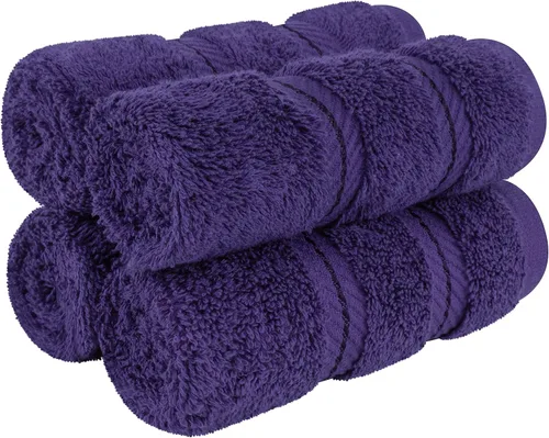 Miniatura 39 de American Soft Linen - Juego de 4 toallas, 100% de algodón turco, 27 x 54 pulgadas, tamaño extragrande, toallas para la ducha, color amarillo