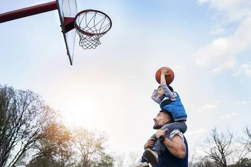 Miniatura 7 de Baloncesto para niños y jóvenes, tamaño 4/5 (25.5/27.5 pulgadas), baloncesto de goma de alta calidad para niños y niñas, juegos de piscina