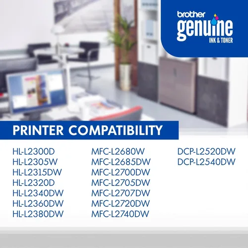 Miniatura 5 de Cartucho de tóner negro de alto rendimiento genuino Brother TN660, paquete doble 2PK (TN6602PK)